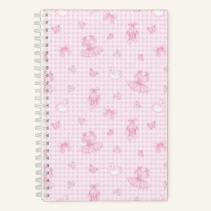 Rosa Ballet Coquette Notizbuch