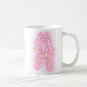 Rosa Ballett-Pantoffel-Tasse Tasse