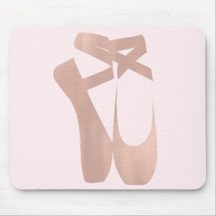 Rosa Ballettröckchen Ballerina personalisiert Mousepad