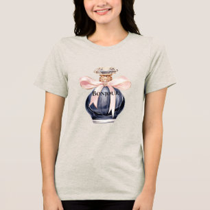 Rosa Ballettschuhe Tri-Blend Shirt