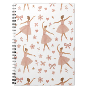 Rosa Balletttanz Notizbuch Notizblock