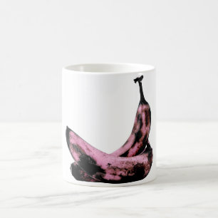 Rosa Bananen Cooler Spaß einzigartig Tasse