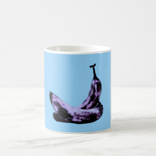 Rosa Bananen Pop Art Kaffeetasse