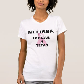 rosa Band 3, MELISSA, CHICAS4TETAS T-Shirt
