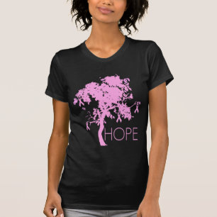 Rosa Band-Baum der Hoffnung T-Shirt