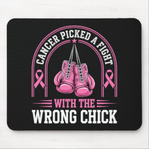 Rosa Band Brustkrebsbewusstsein Rosa Kampf Mousepad