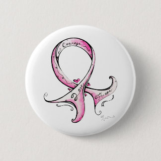 Rosa Band Button