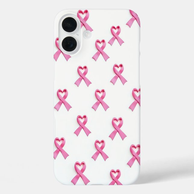 Rosa Band Case-Mate iPhone Hülle (Rückseite)