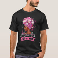 Rosa Band I trage Rosa für meine Mama Brustkrebs A