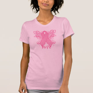 Rosa Band-Liebe T-Shirt