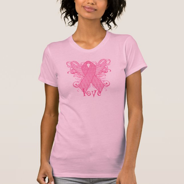 Rosa Band-Liebe T-Shirt (Vorderseite)