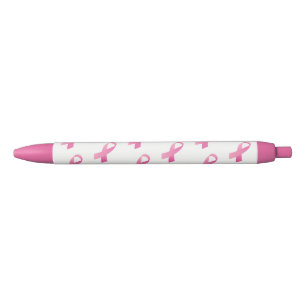 Rosa Band-Stift, schwarzes Inck Kugelschreiber