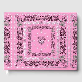 Rosa Bandana Gästebuch