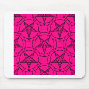 rosa Baphomet Mousepad