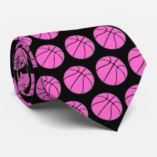 Rosa Basketball-Trainers-Brustkrebs-Bewusstsein Krawatte