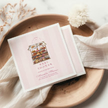 Rosa Bauern Market Babydusche