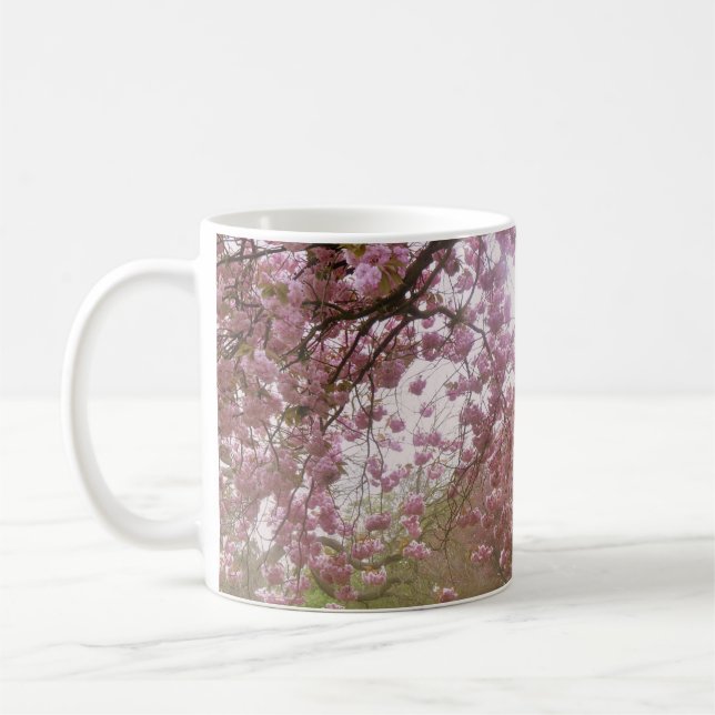 Rosa Baumblüte Kaffeetasse (Links)