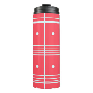 Rosa bedruckter Thermotumbler Thermosbecher