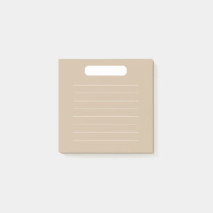 Rosa Beige To-Do-Liste  Post-it Klebezettel