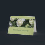 Rosa-Beileid Karte<br><div class="desc">Erstellt aus einem Original Studio Porto Sabbia Foto! Diese Rose Beileid Karte ist auch in nicht-englischer Sprache verfügbar.</div>