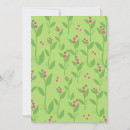 Rosa Berries auf grünen Blätter