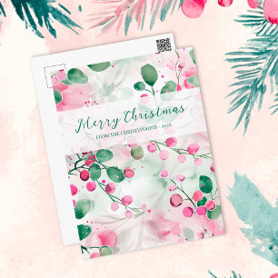 Rosa Berries Elegante Weihnachten