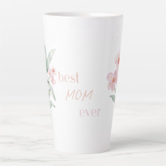 Rosa Beste Mutter überhaupt - Latte-Tasse, Muttert Milchtasse