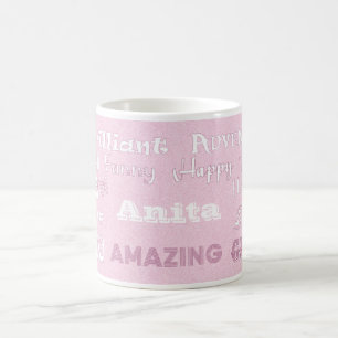 Rosa bester Freund-Tasse Anita Tasse