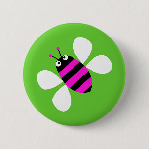 Rosa Biene Button