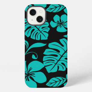 ROSA BIKINI (SCHWARZ/TÜRKIS) iPhone 13 HÜLLE