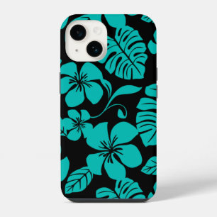 ROSA BIKINI (SCHWARZ/TÜRKIS) iPhone 14 HÜLLE