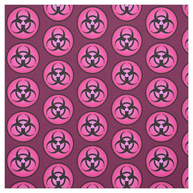 rosa Biogefährdung Stoff (Muster)