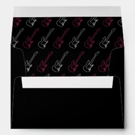 Rosa & Black Rock 'n' Roll Music Themed Wedding