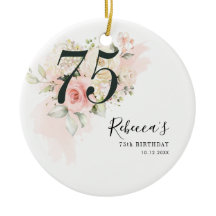 Rosa Bläschen Eukalyptus Botanischer 75. Geburtsta