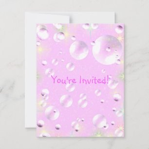 Rosa Blase Einladung