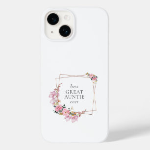 Rosa Bläsergoldkraut Personalisiert Case-Mate iPhone 14 Hülle