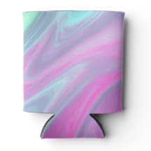 Rosa Blau Grüne Farbe Abstrakt Kunstschätze