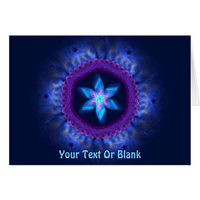 Rosa - Blau Magen (Vorderseite (Horizontal))