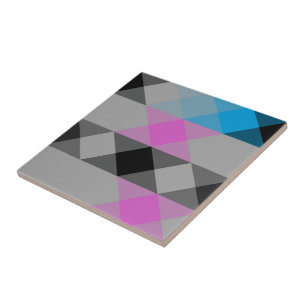 rosa blau und grau geometrisch fliese