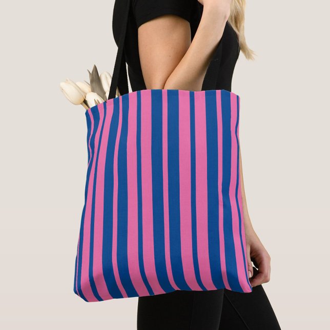 Rosa blaue stilvolle Streifenmuster-Design  (Von Creator hochgeladen)