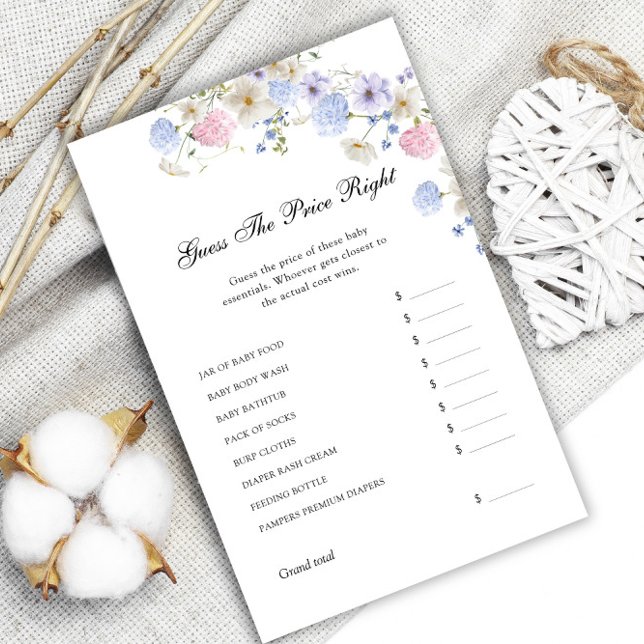 Rosa blaue Wildblume Geschlecht offenbaren den Pre (Von Creator hochgeladen)