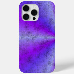 Rosa blauer Regenbogen in Elephant Skin Leather Op Case-Mate iPhone Hülle