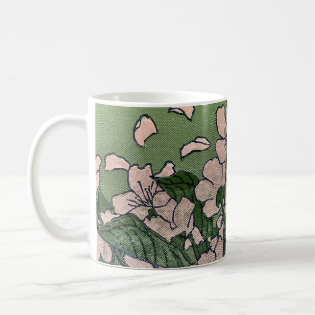 Rosa Blossom Kaskade Kaffeetasse (Links)