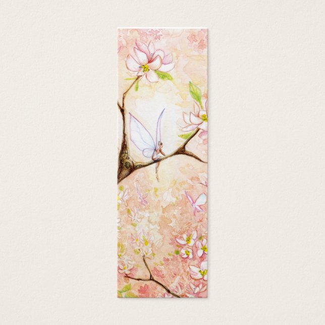 Rosa Blossom View Lesezeichen (Vorderseite)