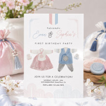 Rosa Blue Hanbok Koreanisch Doljanchi Erster Gebur
