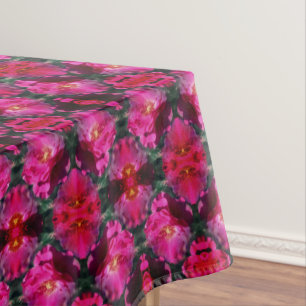 Rosa Blume Abstrakt Tischdecke
