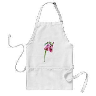 Rosa Blume Aquarellfarbe Schürze