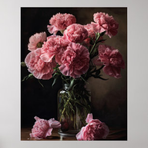 Rosa Blume Art Print Poster