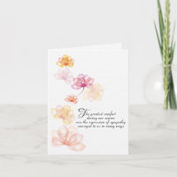 Rosa Blume Beileid Vielen Dank