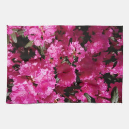 Rosa Blume blüht Geschirrtuch